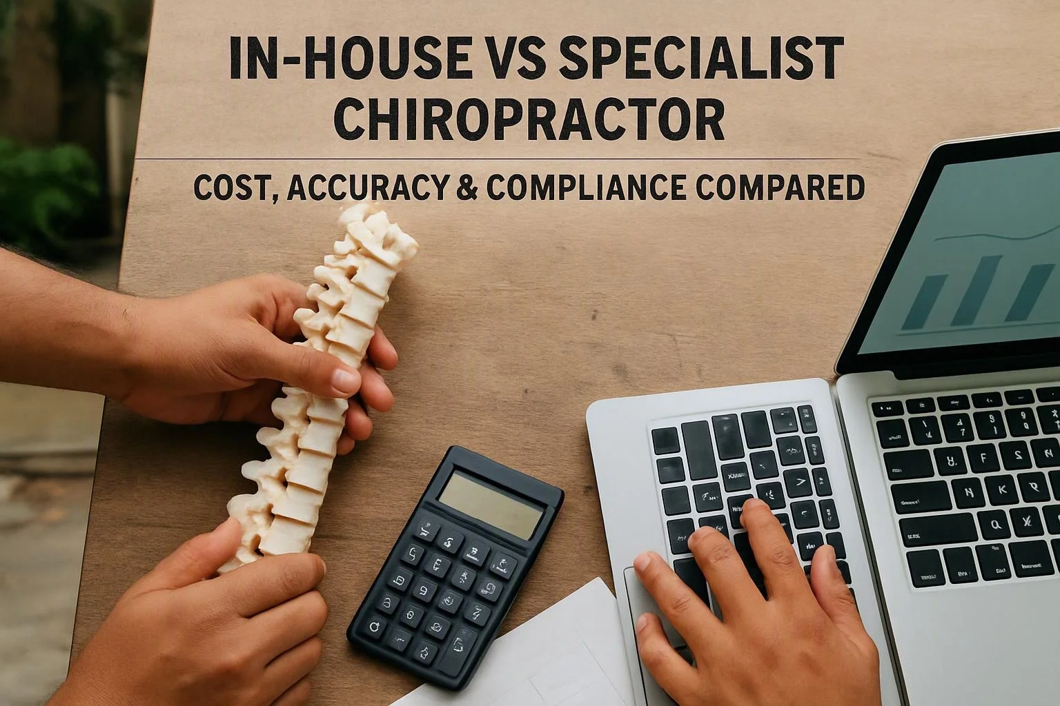 In-House vs Specialist Chiropractor: Cost, Accuracy & Compliance Compared Savannah, Georgia
