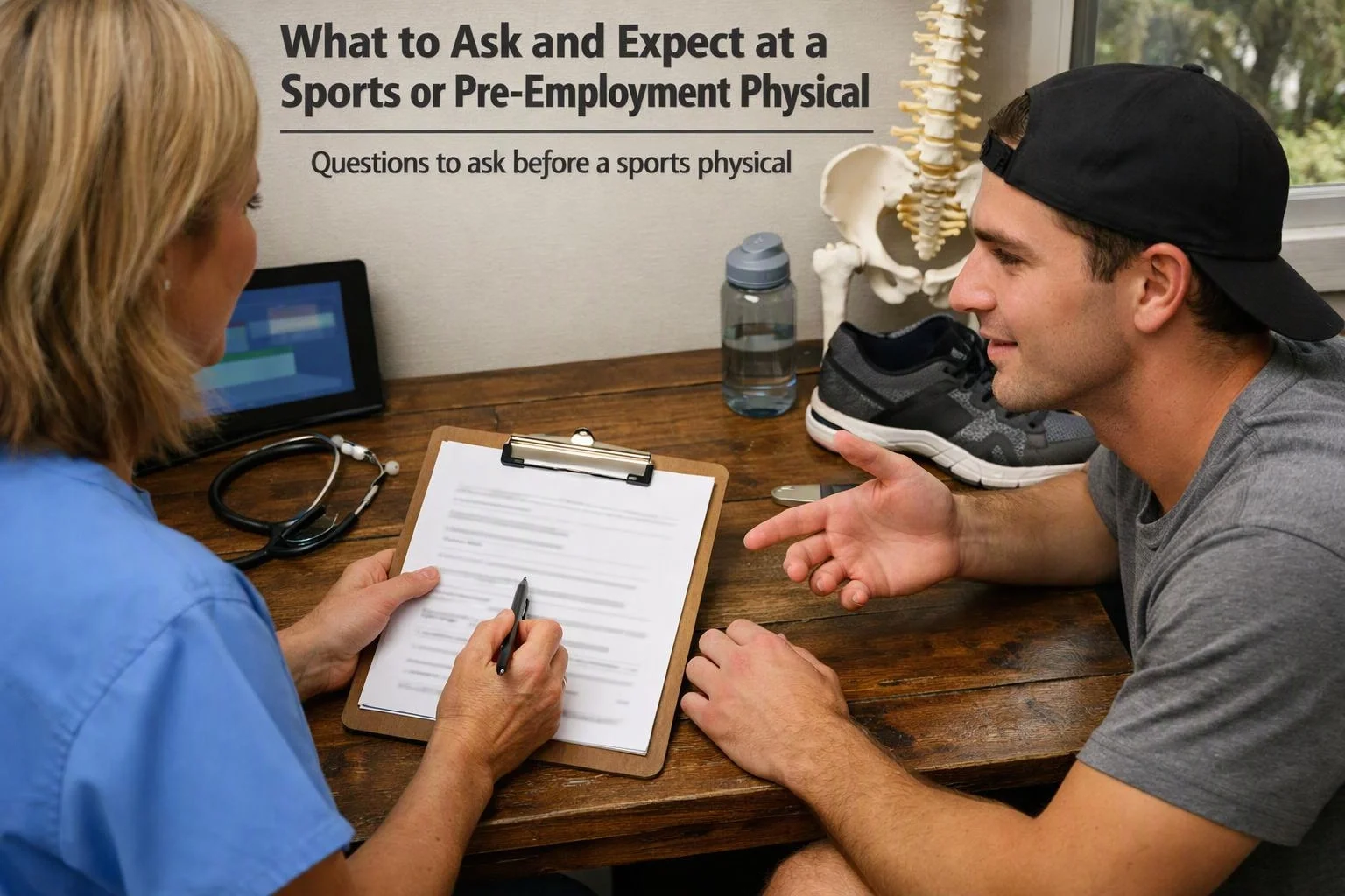 What to Ask and Expect at a Sports or Pre-Employment Physical