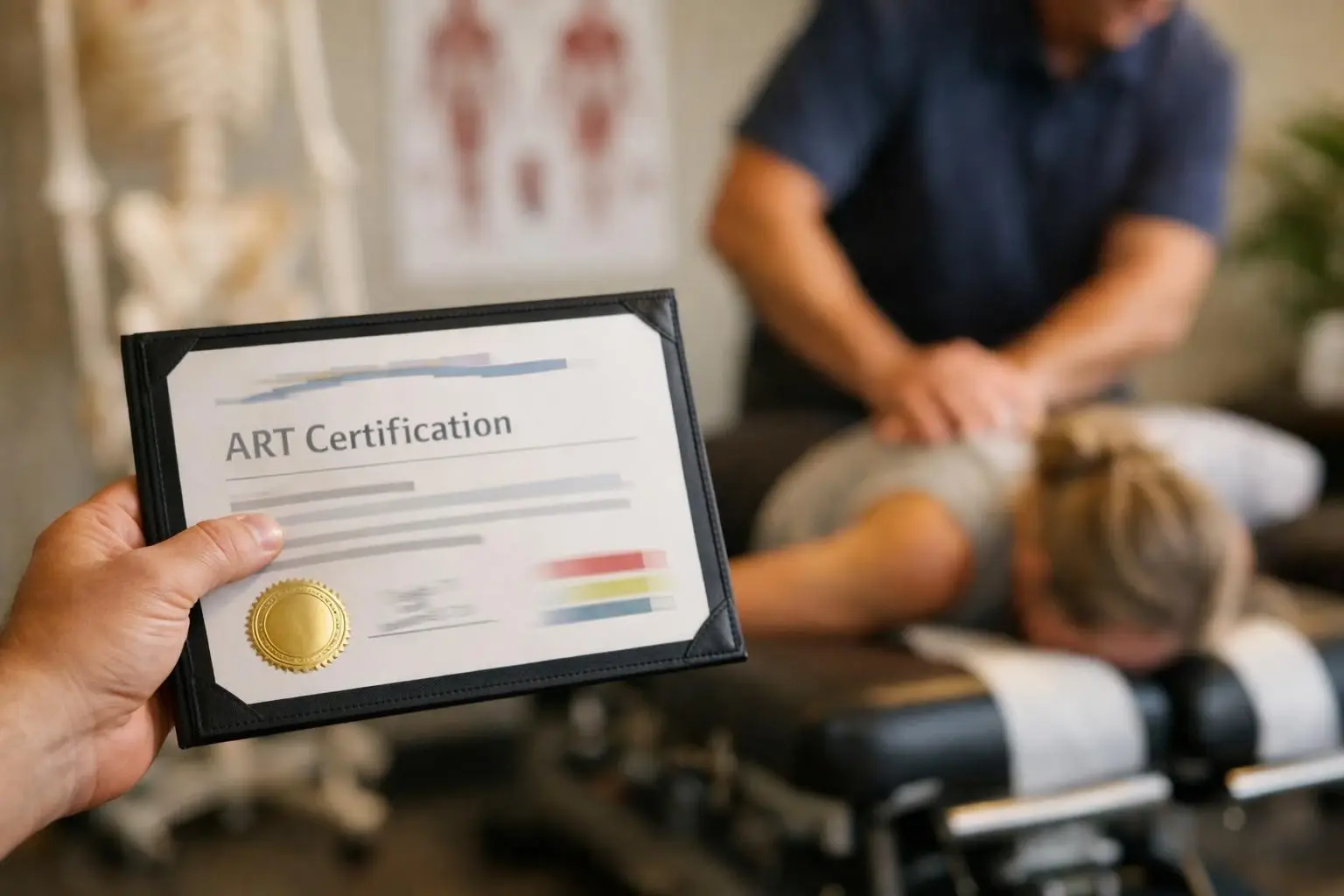 How ART Certification applies to Chiropractor services in Savannah, United States—practical illustration
