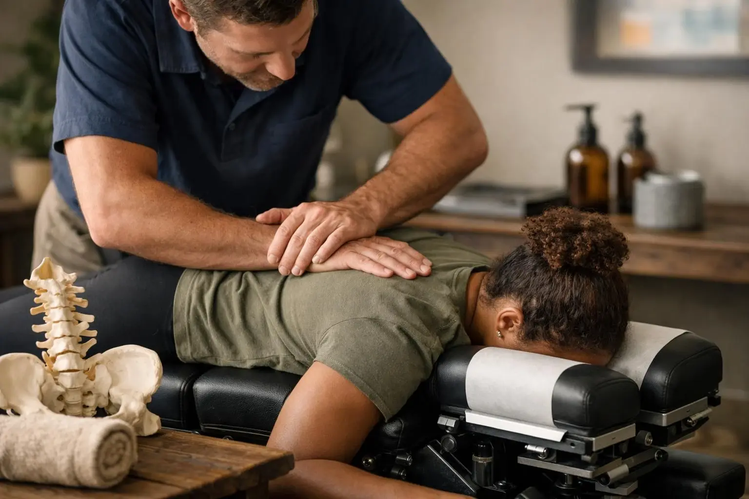 How Chiropractic Table applies to Chiropractor services in Savannah, United States—practical illustration