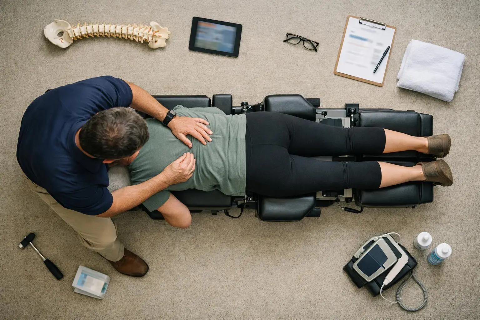 How Flexion-Distraction applies to Chiropractor services in Savannah, United States—practical illustration