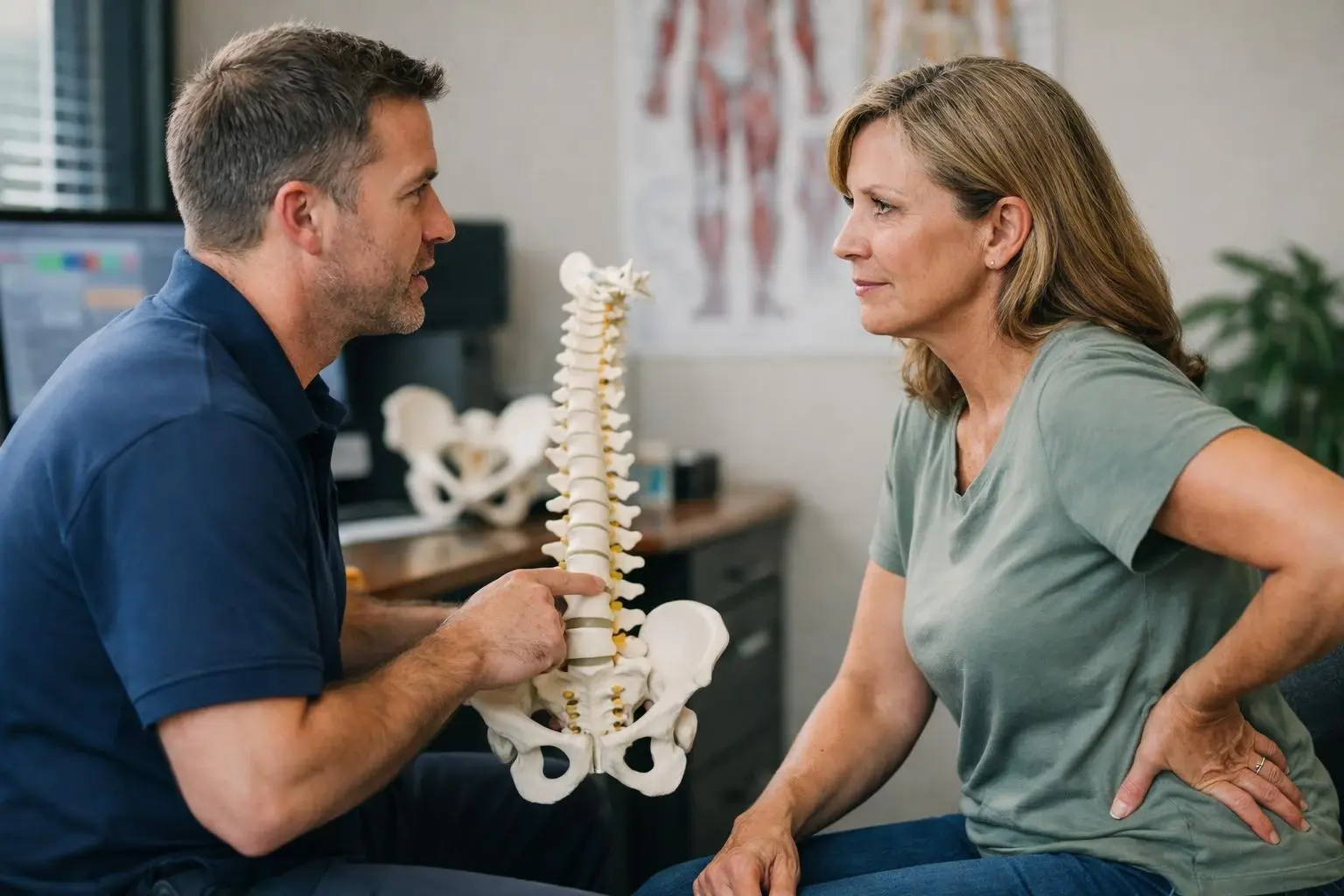 How Low Back Pain applies to Chiropractor services in Savannah, United States—practical illustration