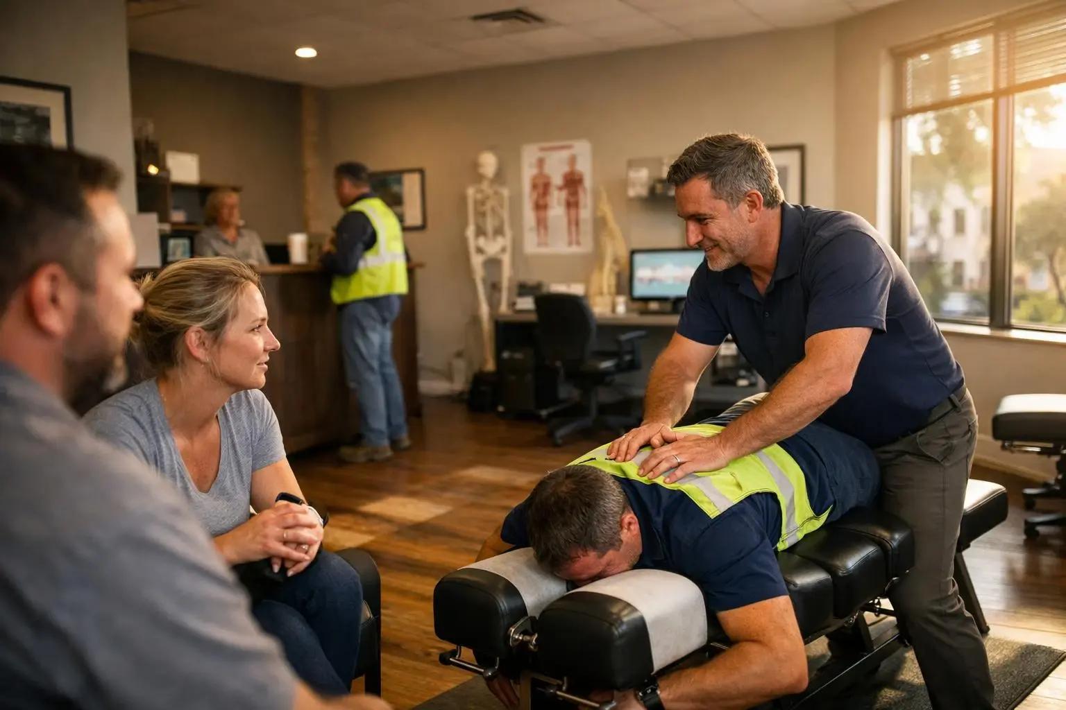 Workers Compensation Chiropractic in Chiropractor: Workers Compensation Chiropractic is a specialized branch of chiropract...