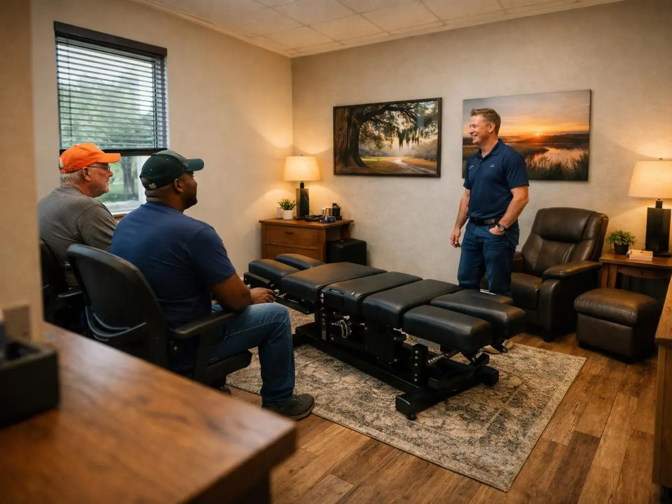 Chiropractic Consultation and Diagnosis Tybee Island, GA — team at work