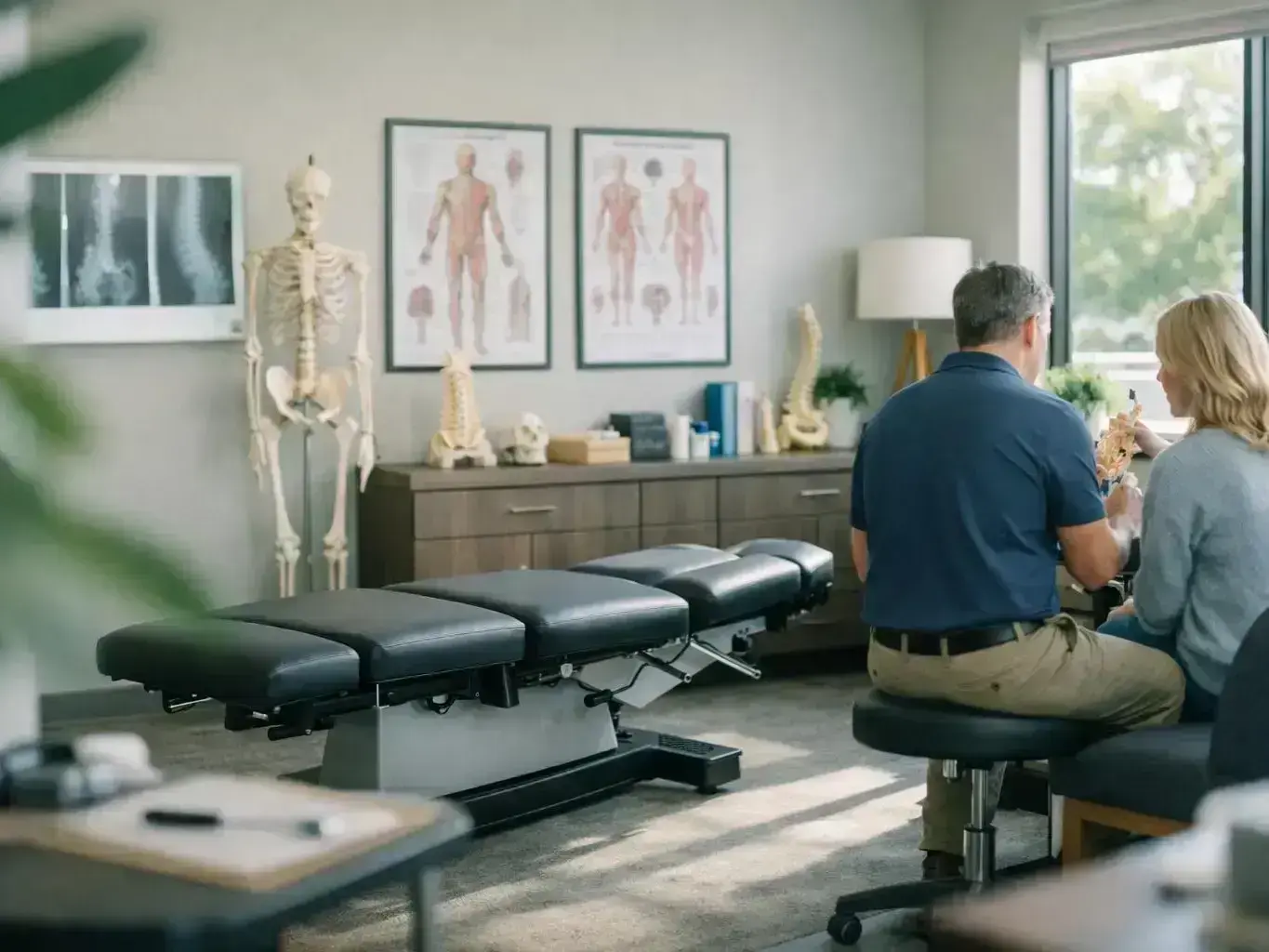 Chiropractor Services — team at work